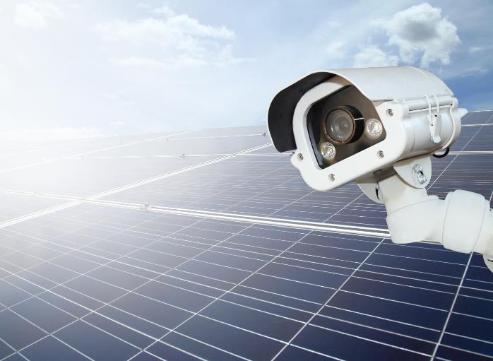 Solar powered CCTV systems